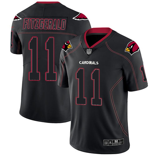 Arizona Cardinals Limited Lights Out Black Men Larry Fitzgerald Jersey NFL Football #11 Rush->women nfl jersey->Women Jersey